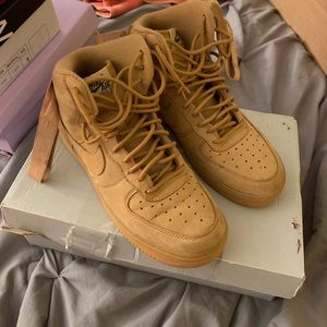 NIKE AIR FORCE WHEAT 1S